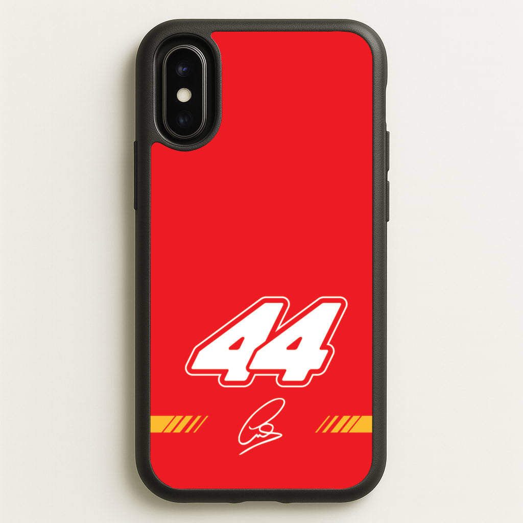 Retro 44 Hamilton - F1 Phone Case for iPhone X / XS