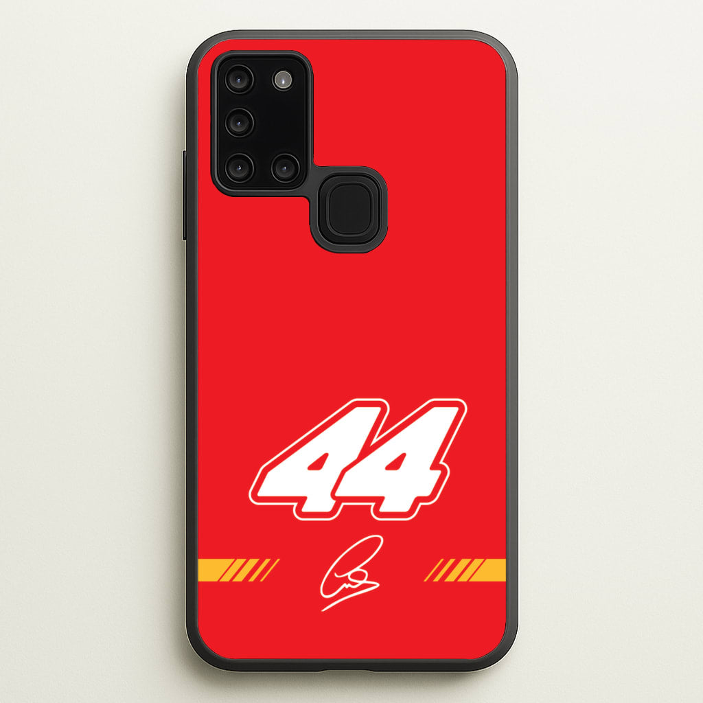 Retro 44 Hamilton - F1 Phone Case for Galaxy A21s
