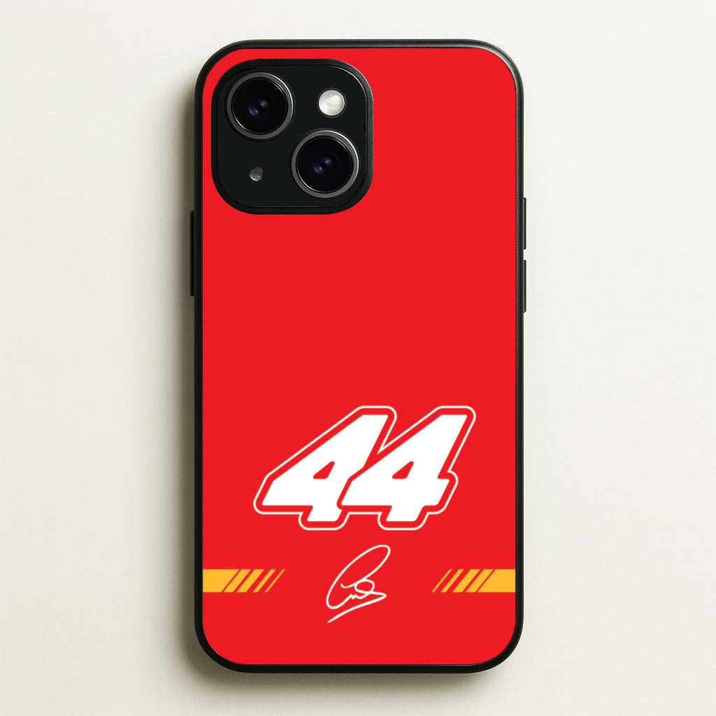 Retro 44 Hamilton - F1 Phone Case for iPhone 15 Plus