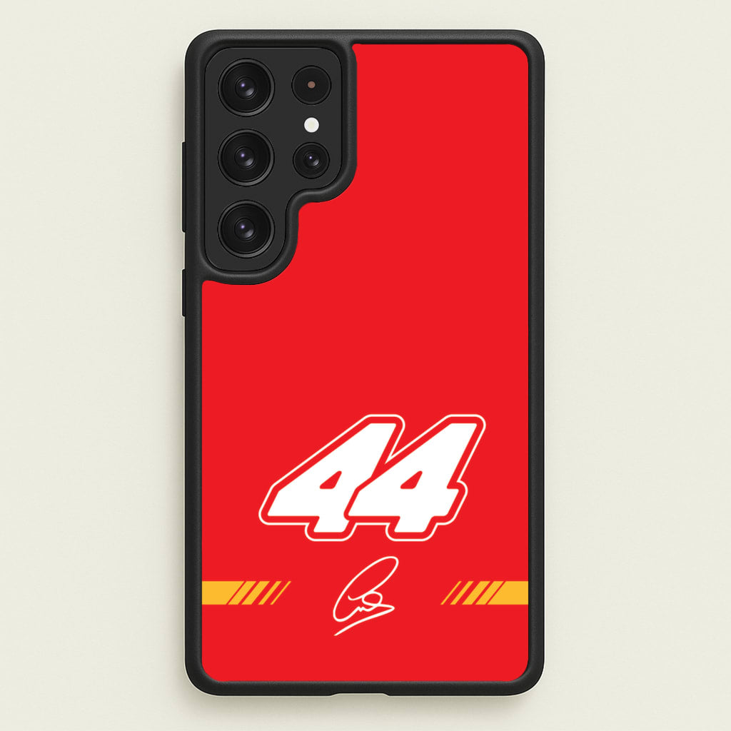 Retro 44 Hamilton - F1 Phone Case for Galaxy S22 Ultra