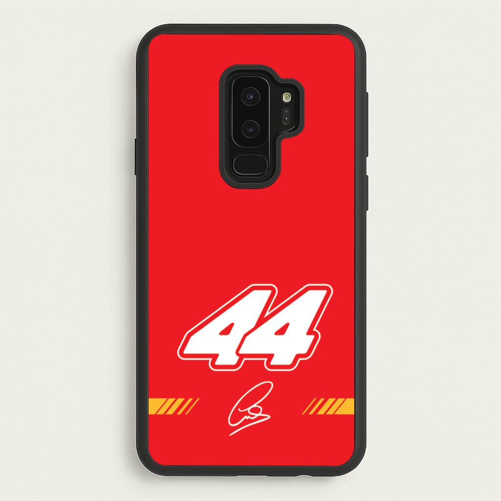 Retro 44 Hamilton - F1 Phone Case for Galaxy S9 Plus