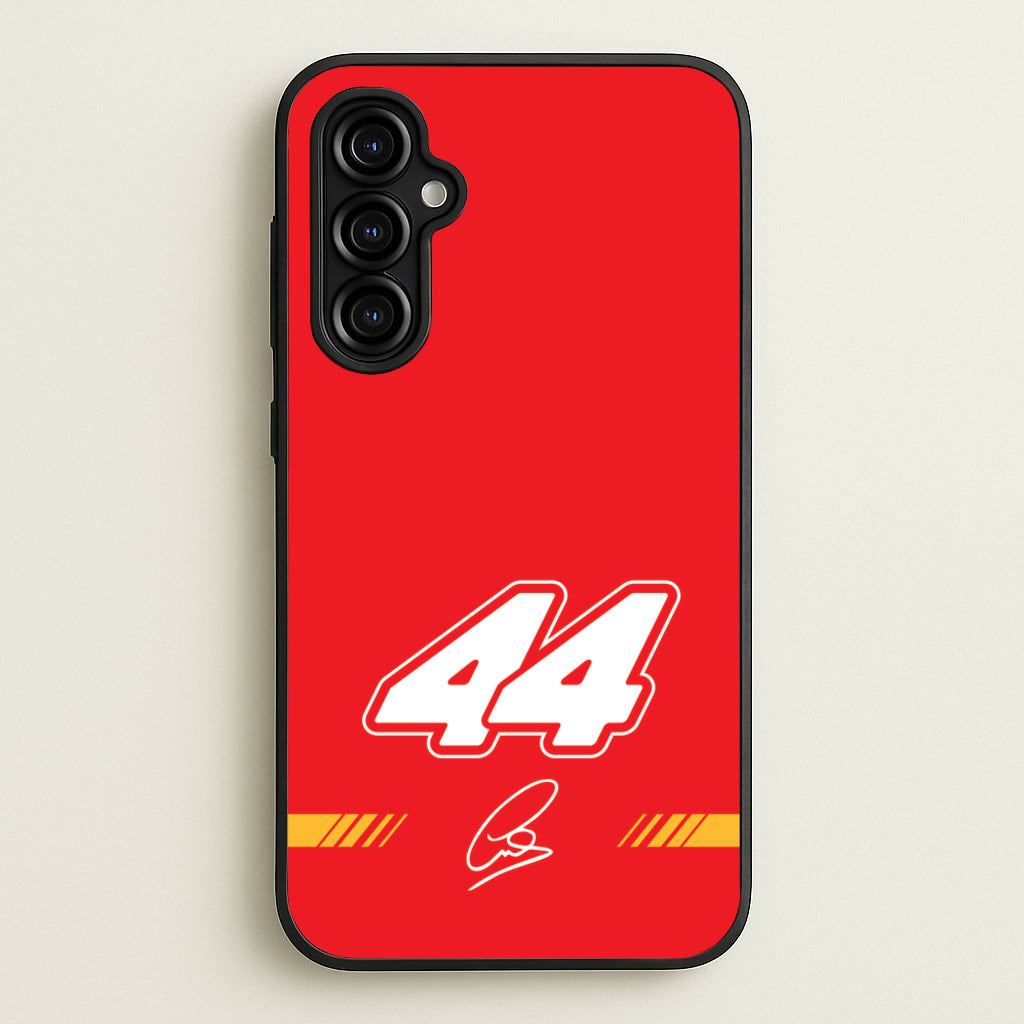Retro 44 Hamilton - F1 Phone Case for Galaxy A54