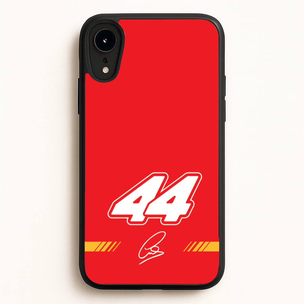 Retro 44 Hamilton - F1 Phone Case for iPhone XR