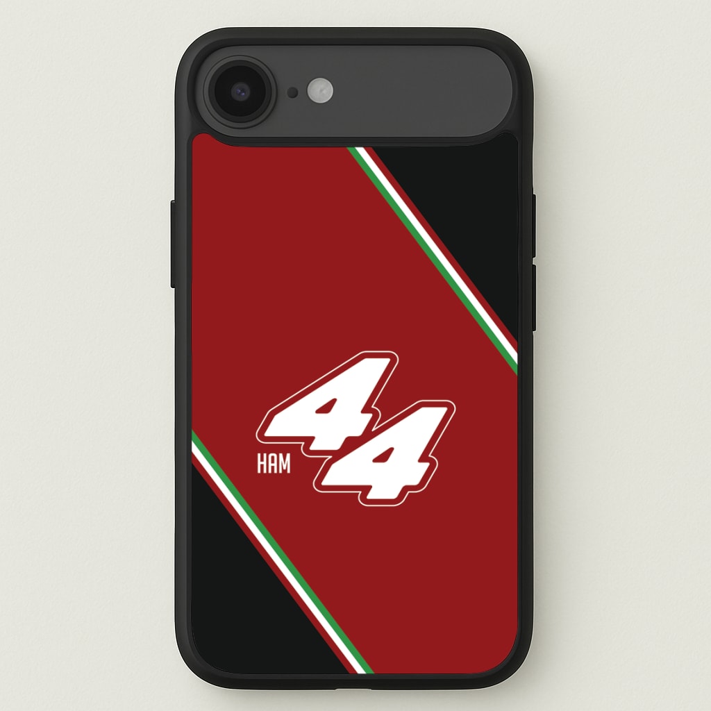 Dark Red Retro 44 Phone Case for iPhone 17 Air