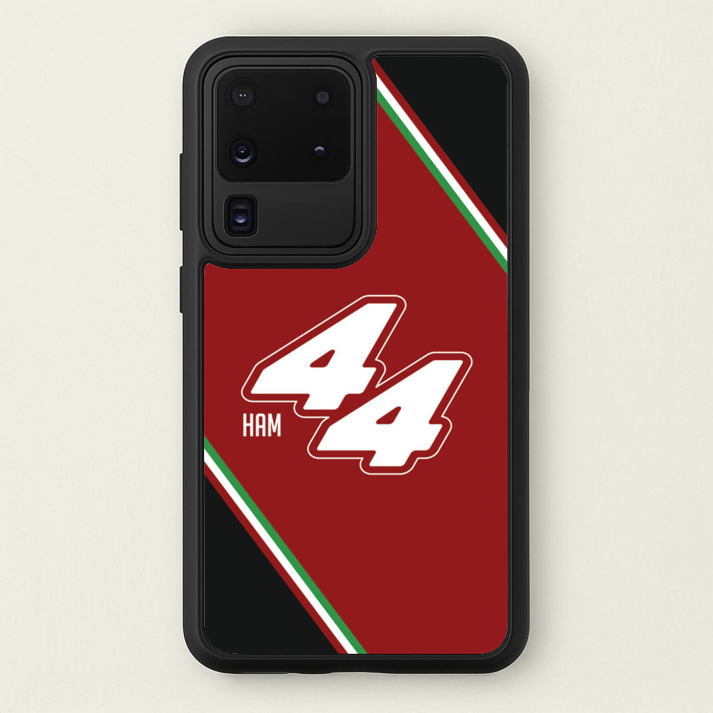 Dark Red Retro 44 - F1 Phone Case for Galaxy S20 Ultra