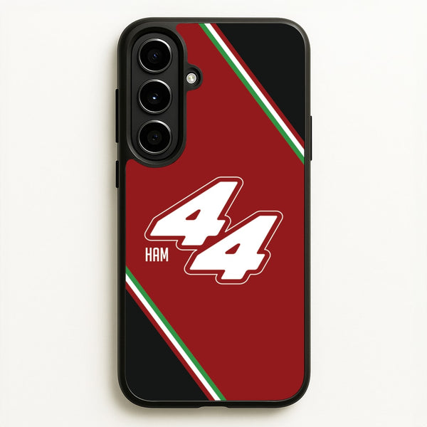 Dark Red Retro 44 - F1 Phone Case for Galaxy A56
