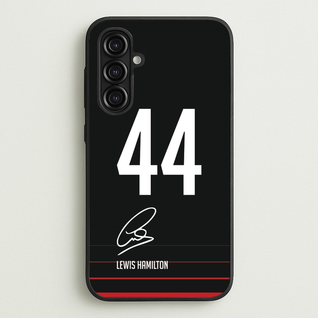 Hamilton Signature - F1 Phone Case for Galaxy A16