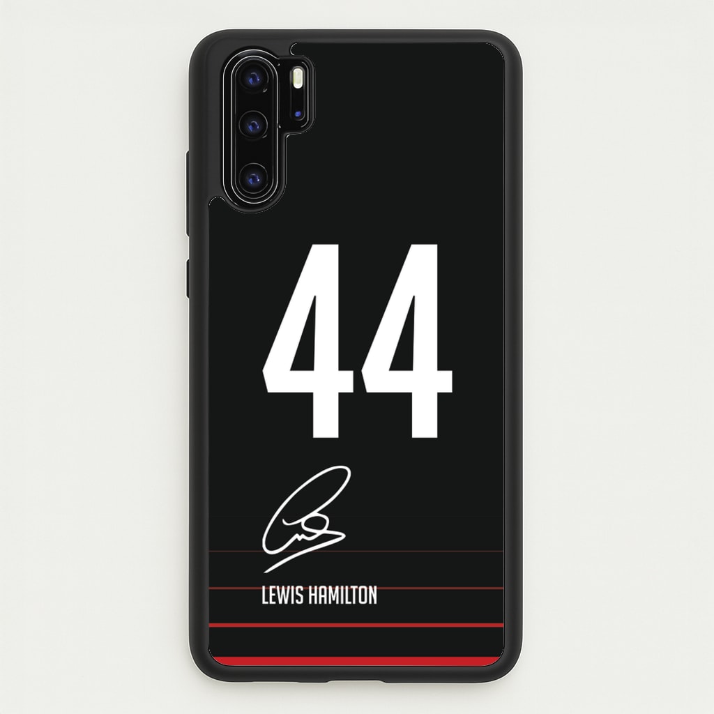 Hamilton Signature - F1 Phone Case for Huawei P30 Pro