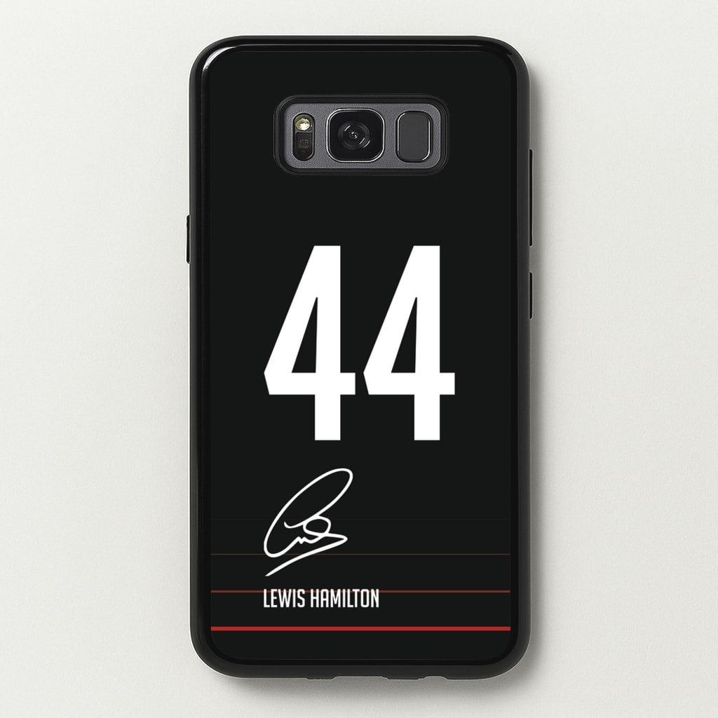 Hamilton Signature - F1 Phone Case for Galaxy S8