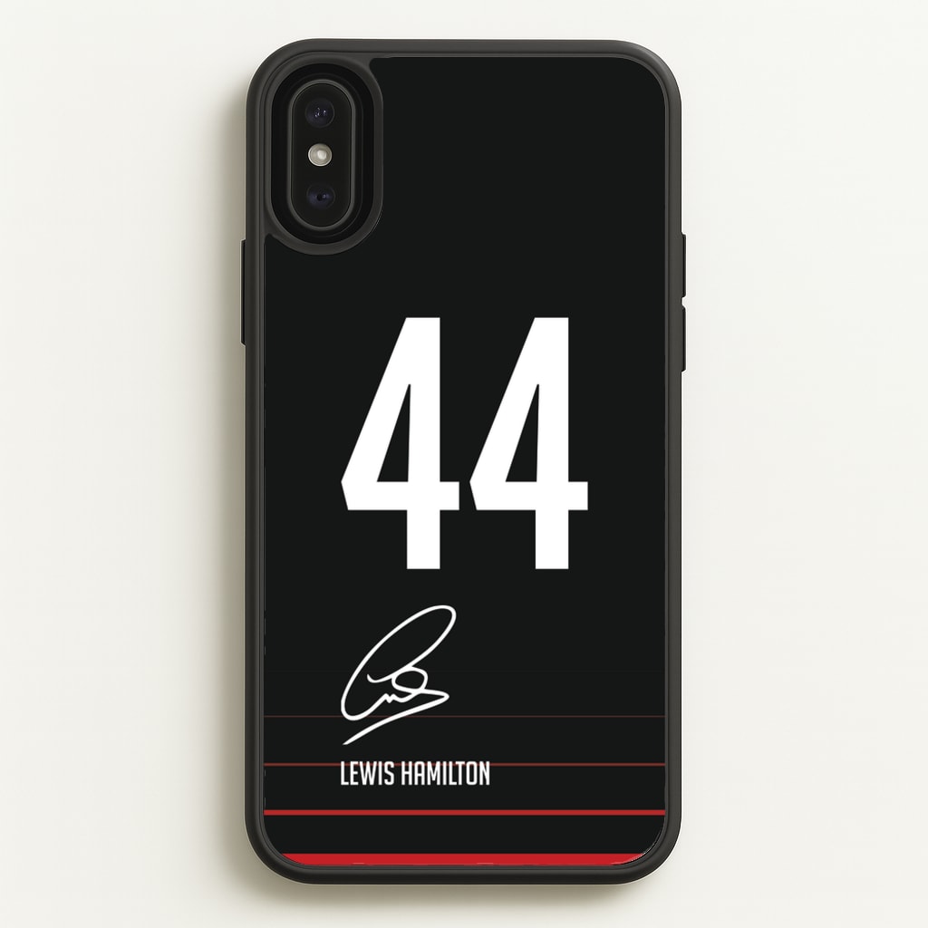 Hamilton Signature - F1 Phone Case for iPhone XS Max