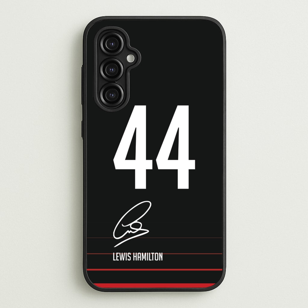 Hamilton Signature - F1 Phone Case for Galaxy A14