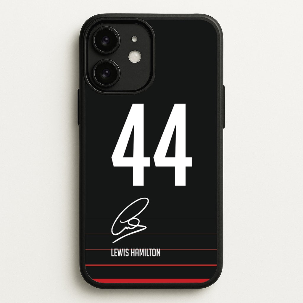 Hamilton Signature - F1 Phone Case for iPhone 11