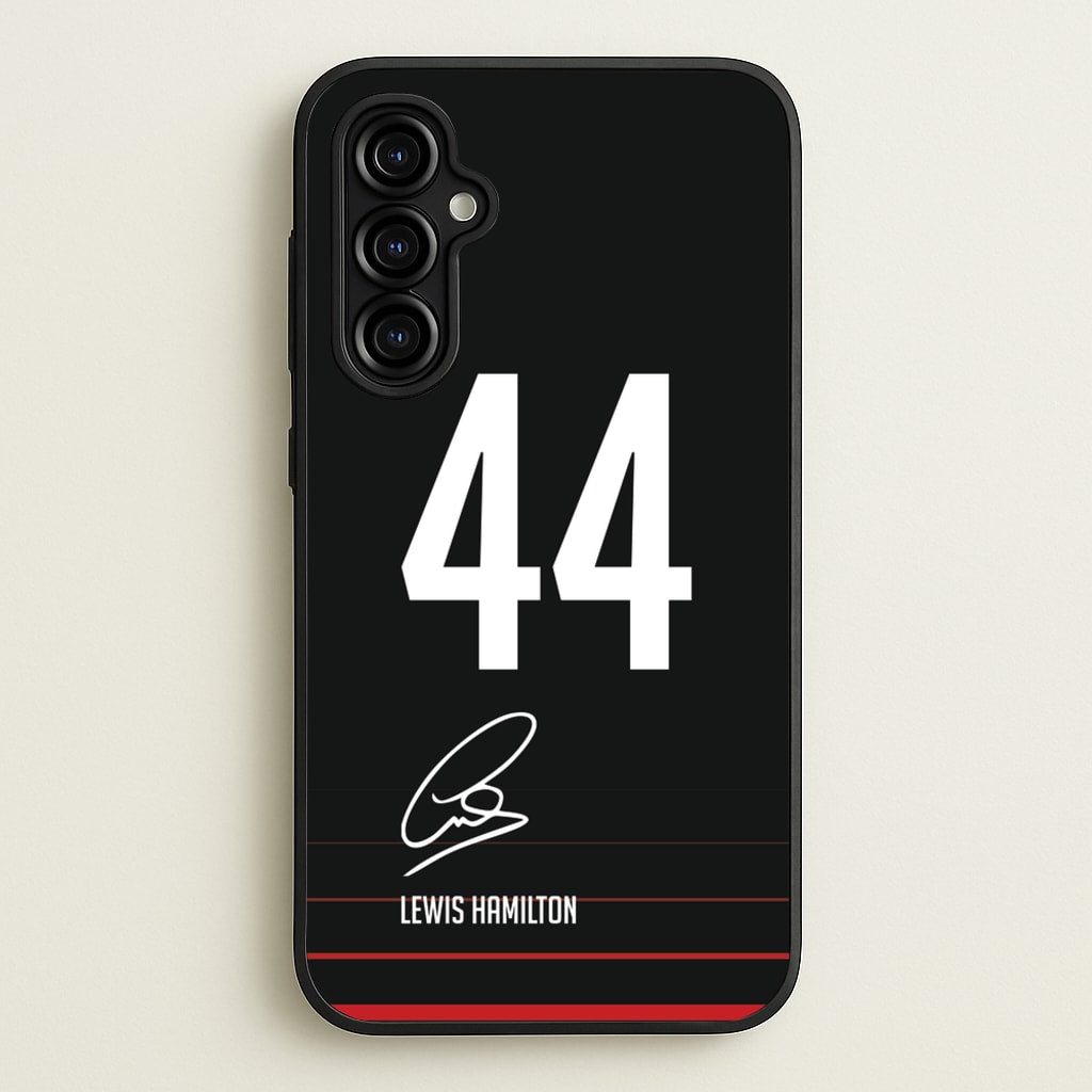 Hamilton Signature - F1 Phone Case for Galaxy A54