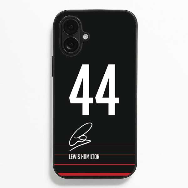 Hamilton Signature - F1 Phone Case for iPhone 16 Plus