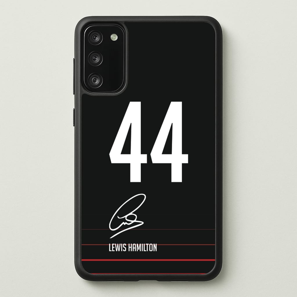Hamilton Signature - F1 Phone Case for Galaxy A41