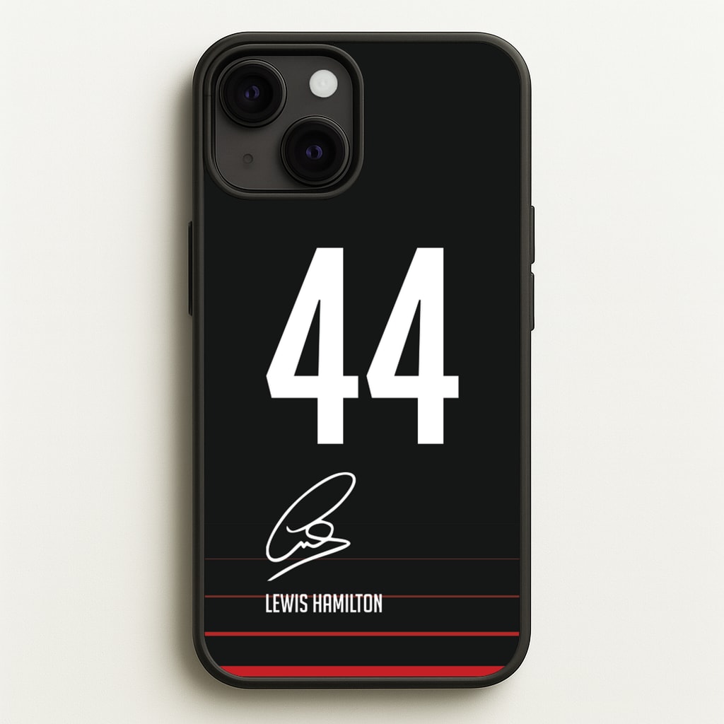 Hamilton Signature - F1 Phone Case for iPhone 13 Mini