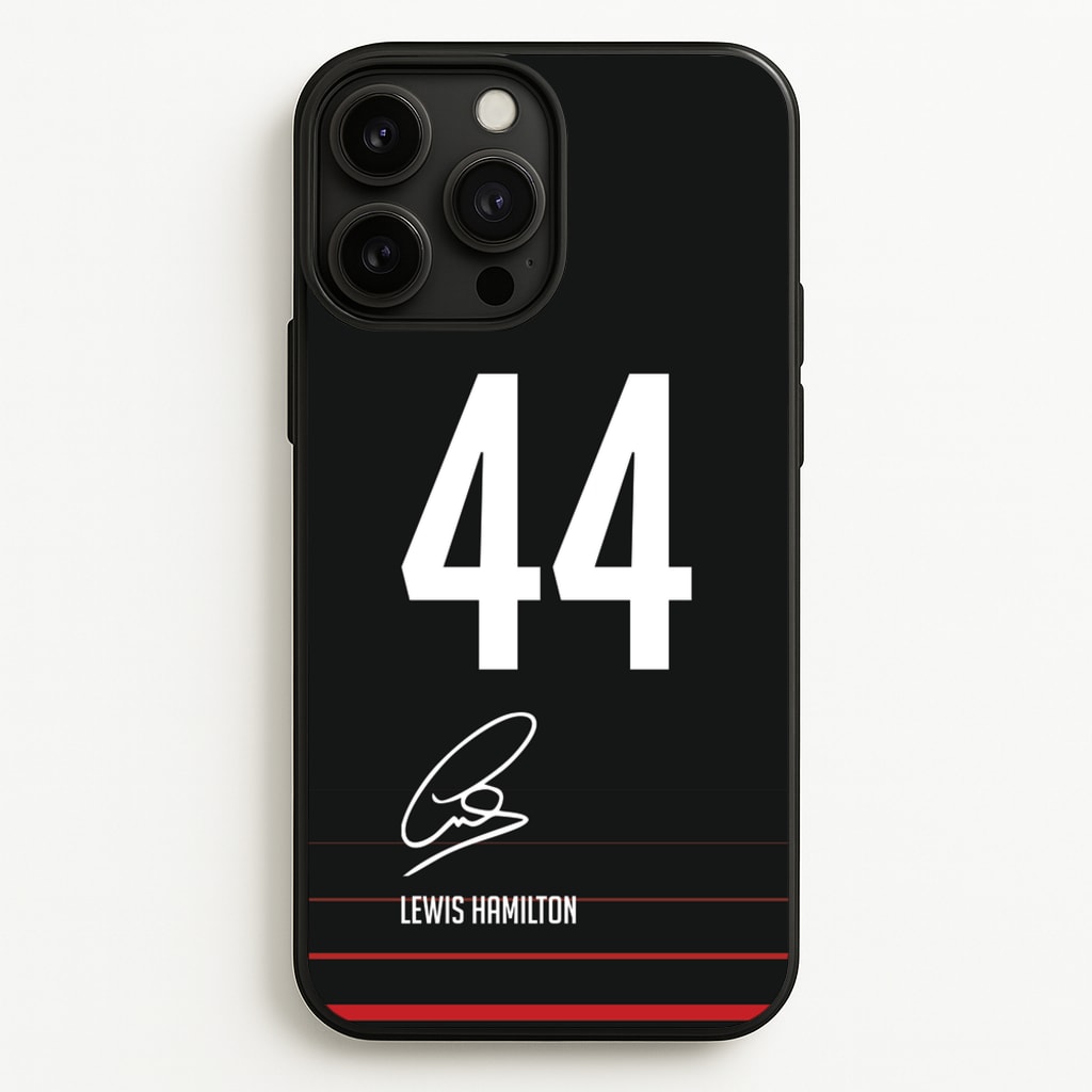 Hamilton Signature - F1 Phone Case for iPhone 13 Pro Max