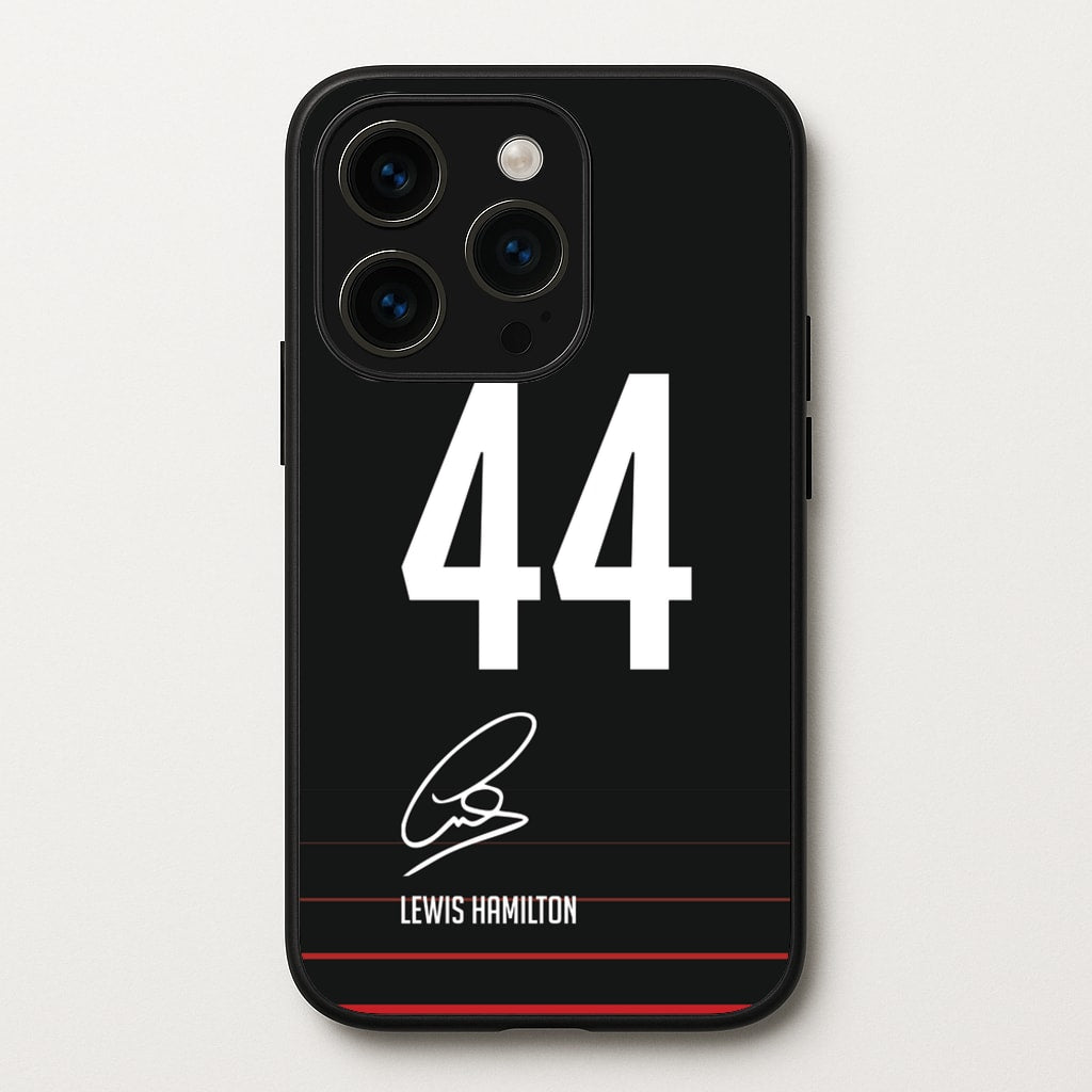 Hamilton Signature - F1 Phone Case for iPhone 14 Pro