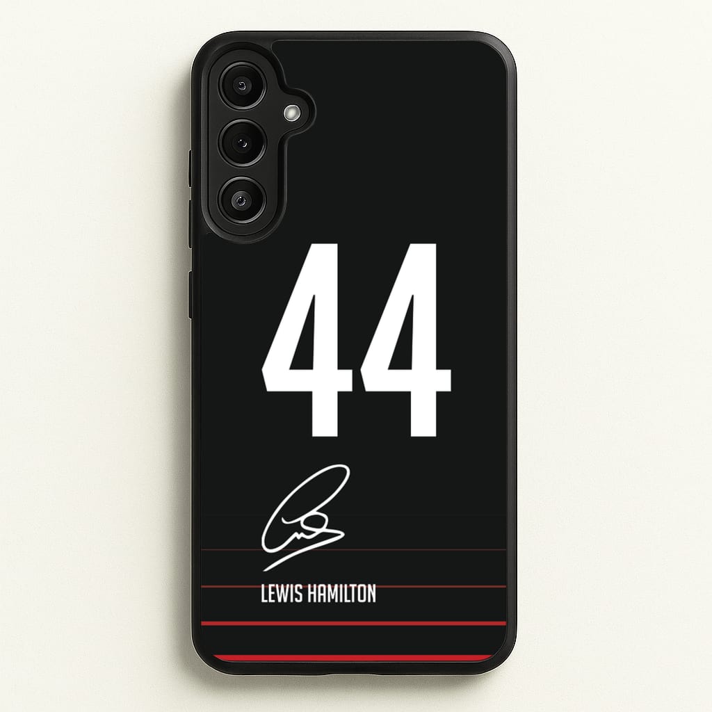 Hamilton Signature - F1 Phone Case for Galaxy A36