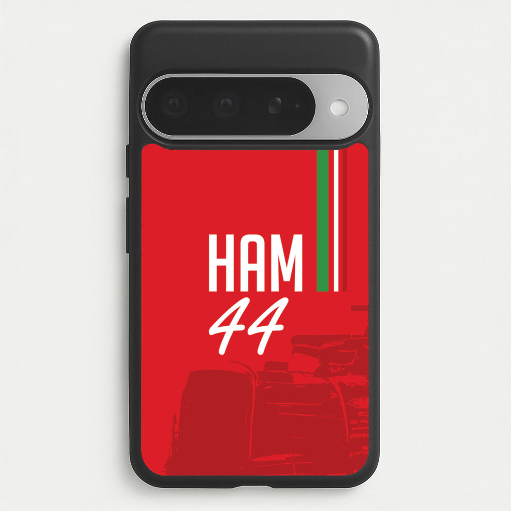 Dark Red Hamilton 44 Phone Case for Google Pixel 10 Pro XL