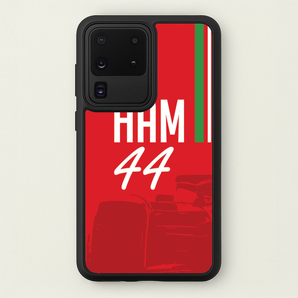 Dark Red Hamilton 44 - F1 Phone Case for Galaxy S20 Ultra