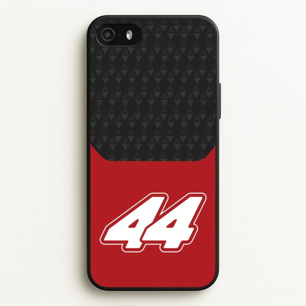 Red And Gray 44 - F1 Phone Case for iPhone 5 / 5s / SE 2016