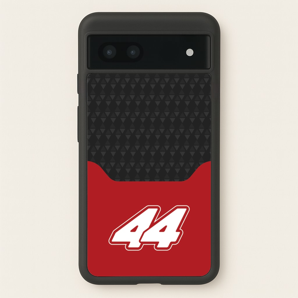 Red And Gray 44 - F1 Phone Case for Google Pixel 7a