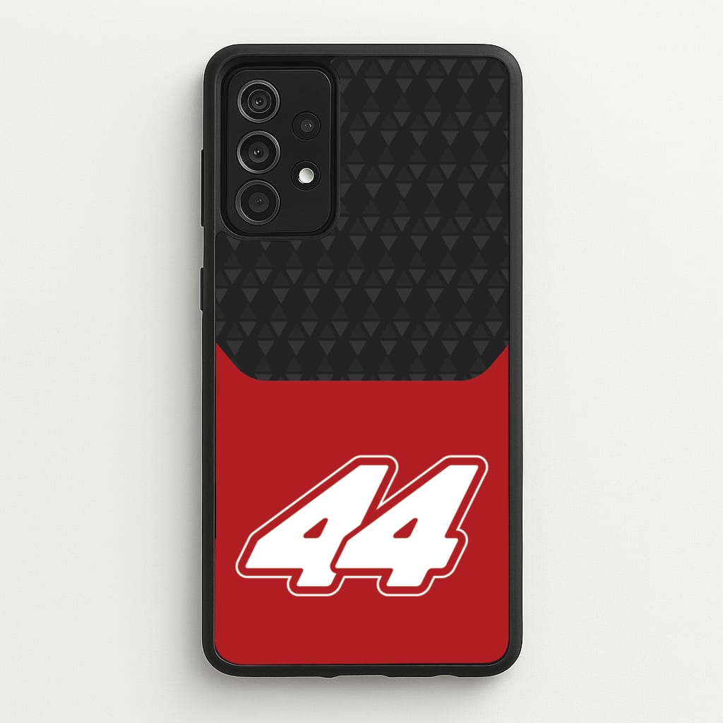 Red And Gray 44 - F1 Phone Case for Galaxy A52 / A52s