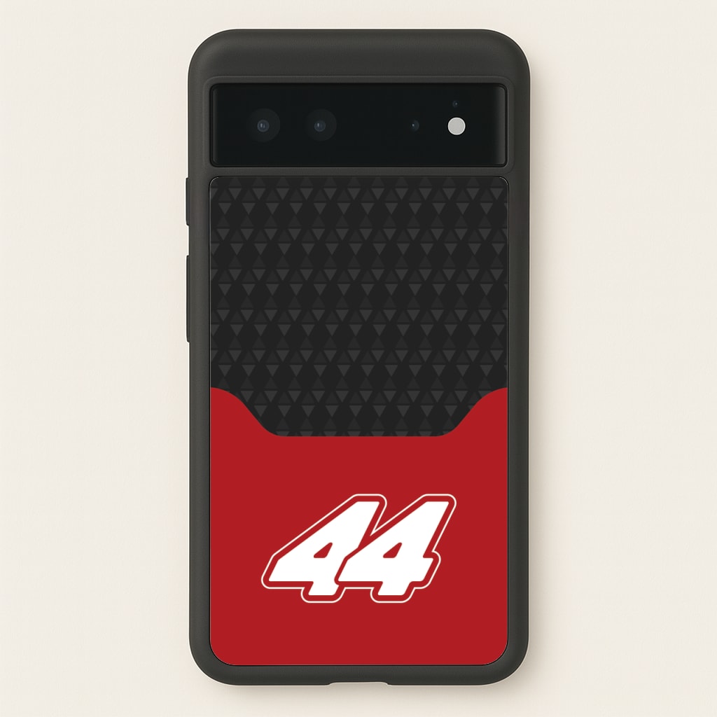 Red And Gray 44 - F1 Phone Case for Google Pixel 6