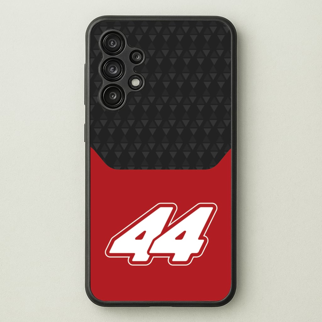 Red And Gray 44 - F1 Phone Case for Galaxy A13