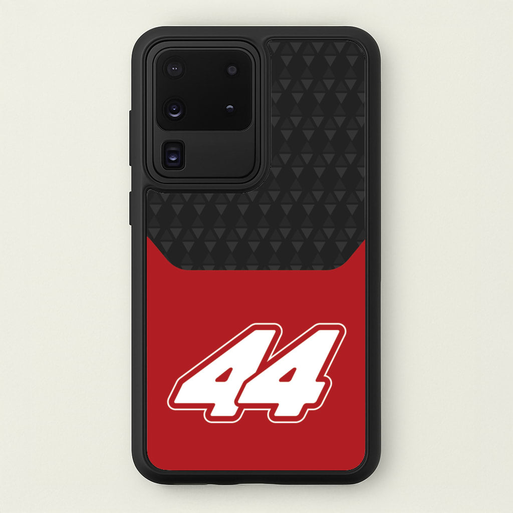 Red And Gray 44 - F1 Phone Case for Galaxy S20 Ultra