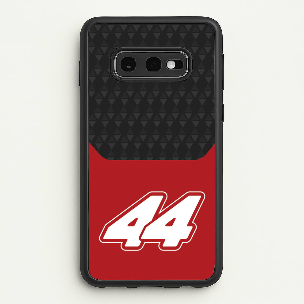 Red And Gray 44 - F1 Phone Case for Galaxy S10e