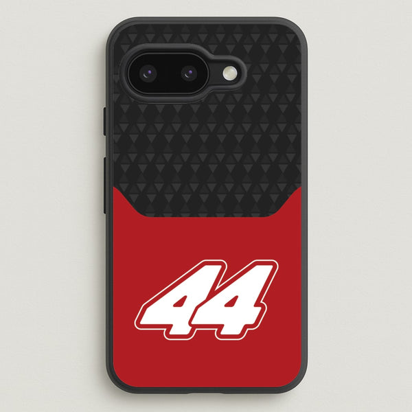 Red And Gray 44 - F1 Phone Case for Google Pixel 9a