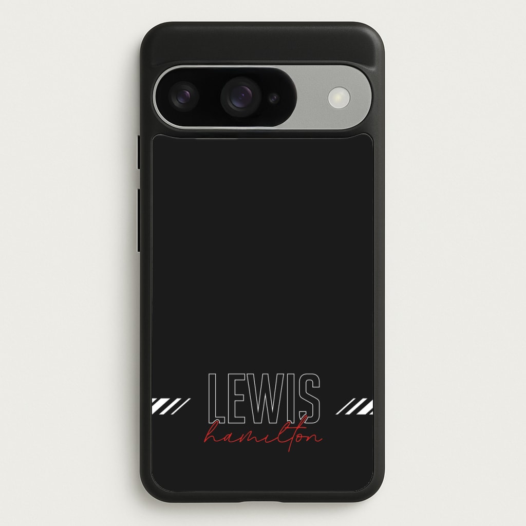 Racer Stripes Hamilton Phone Case for Google Pixel 10 / 10 Pro