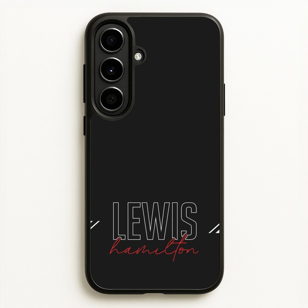 Racer Stripes Hamilton - F1 Phone Case for Galaxy A56