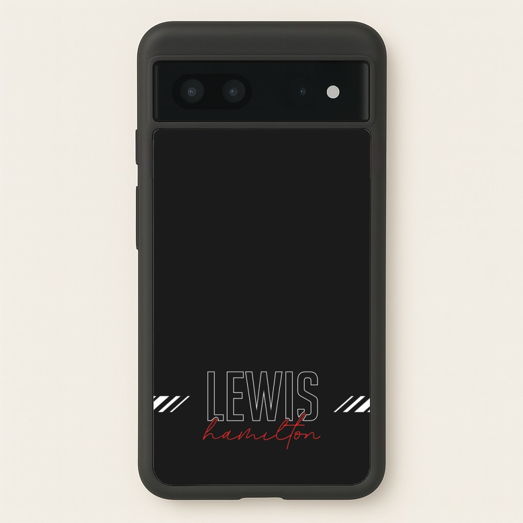 Racer Stripes Hamilton - F1 Phone Case for Google Pixel 7
