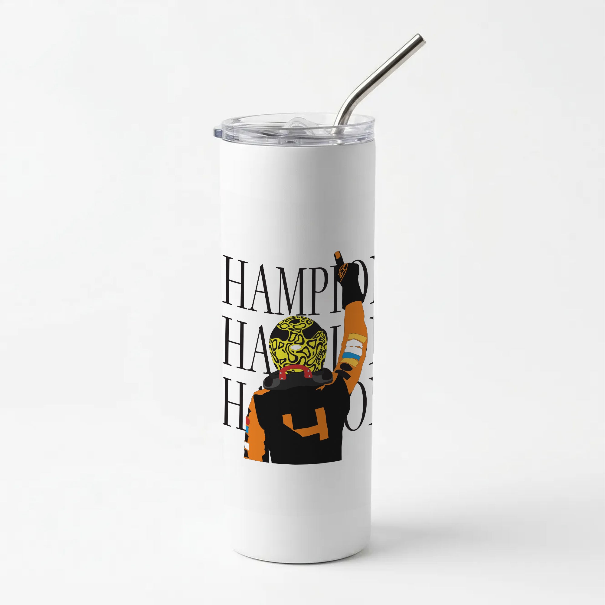 Lando Champion 2025 Skinny Tumbler