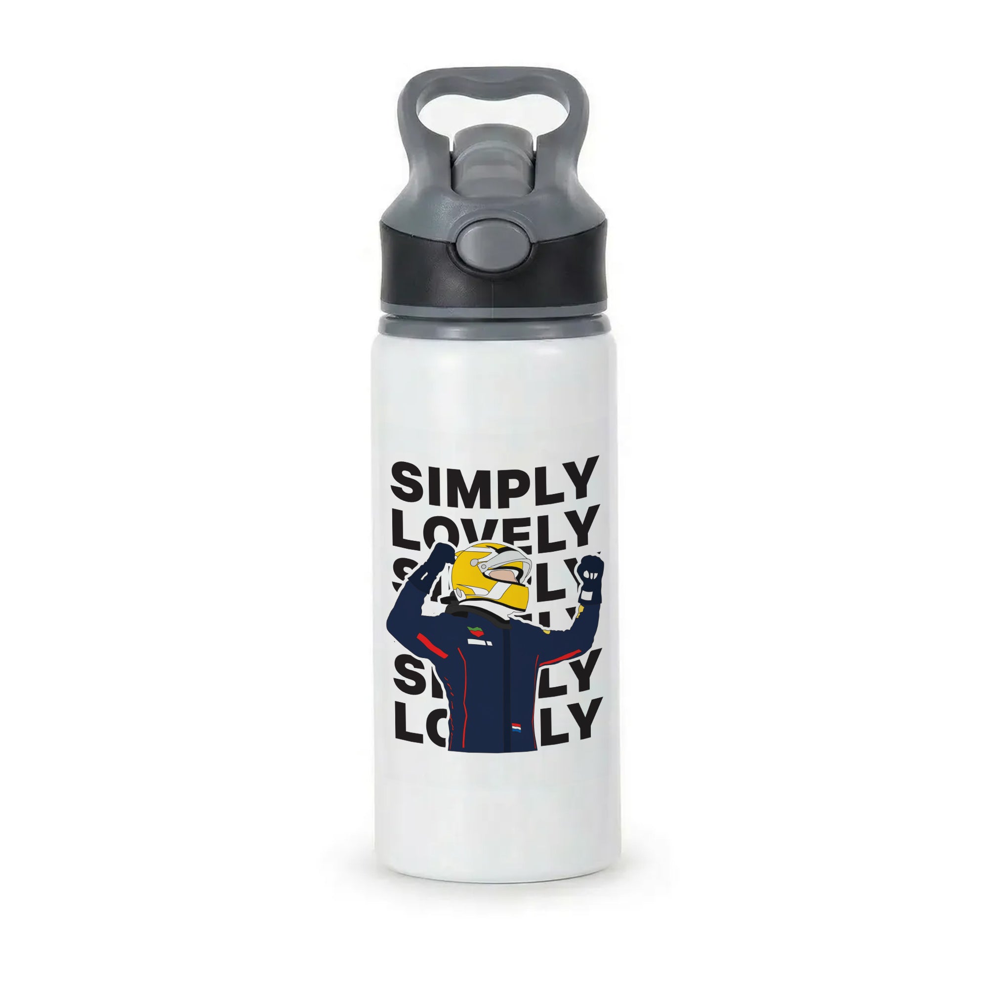 Max Simply Lovely Active Water Bottle - Black