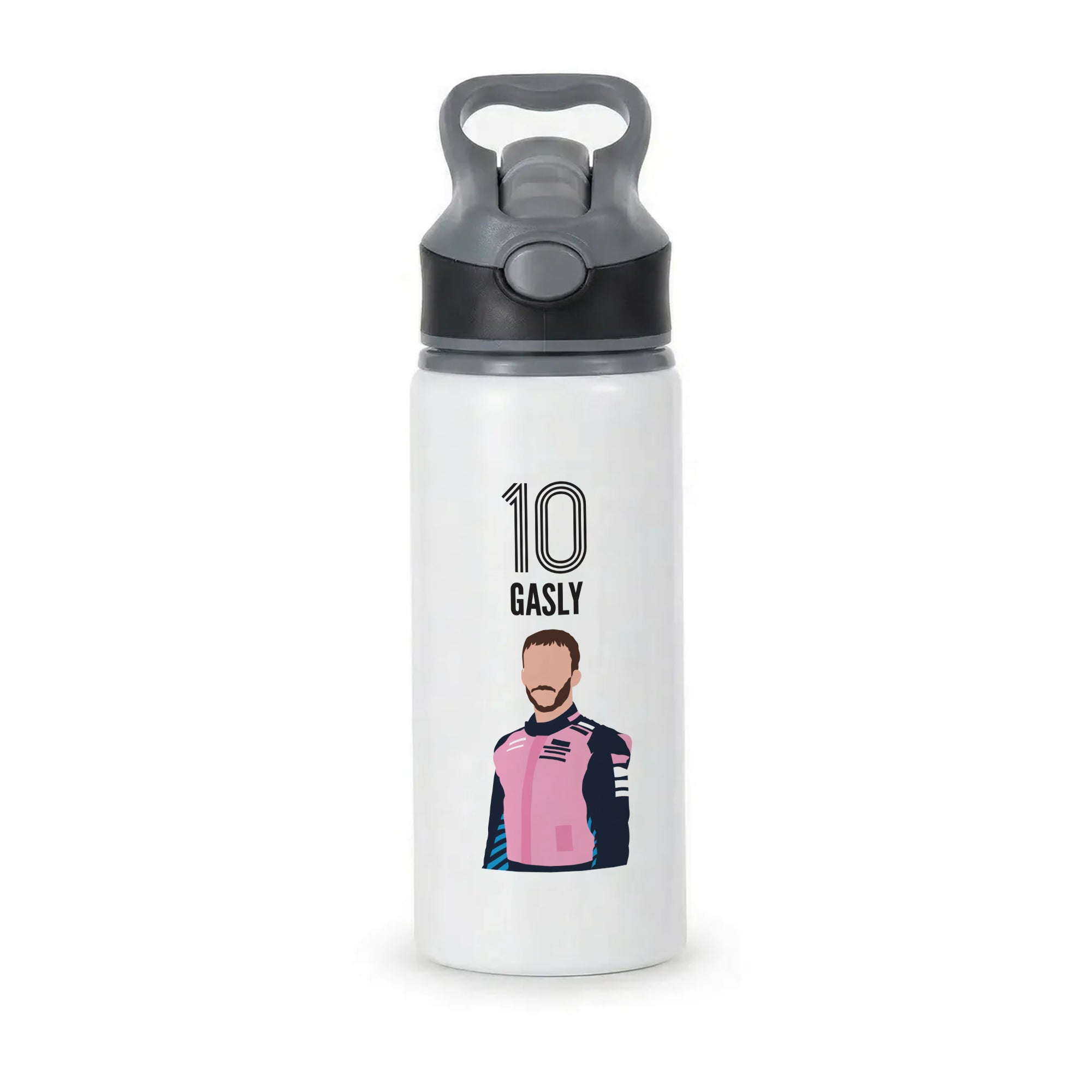 Gasly 2026 Active Water Bottle - Black