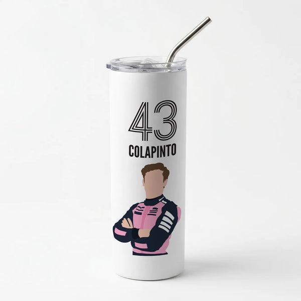 Colapinto 2026 Skinny Tumbler
