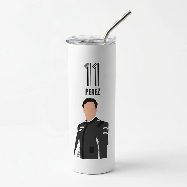 Perez 2026 Skinny Tumbler