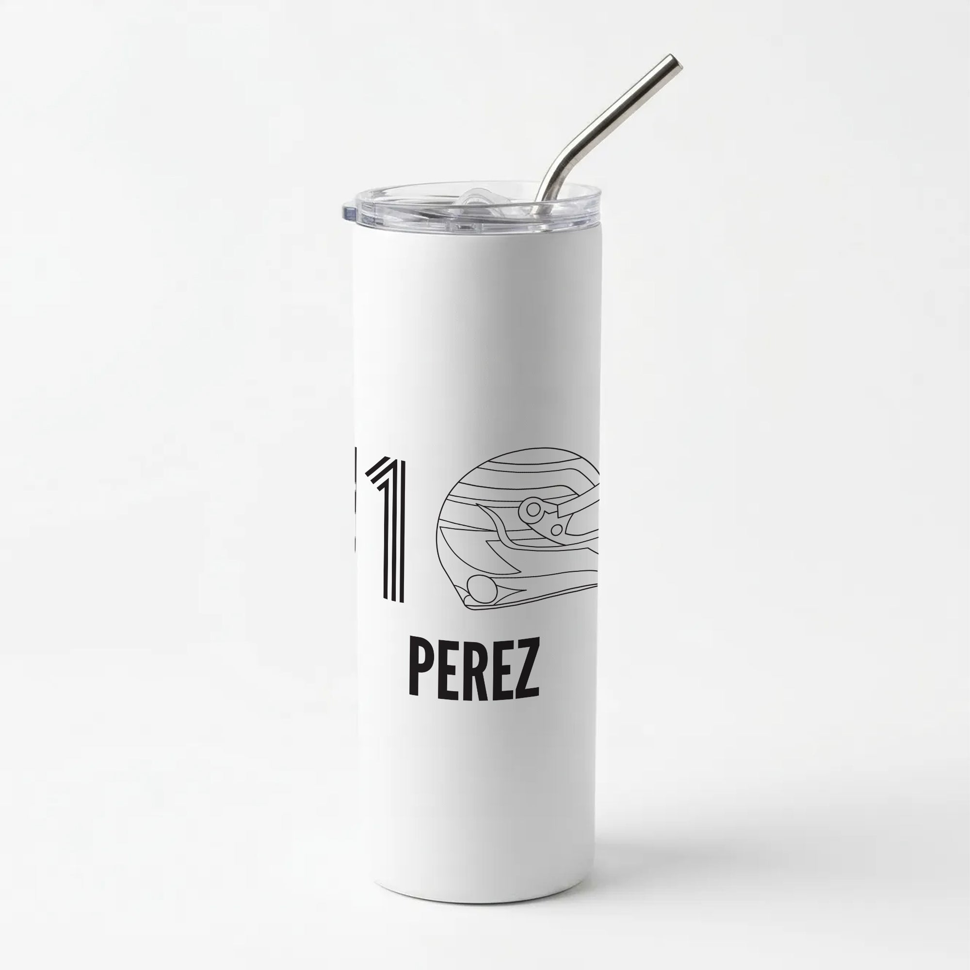 Perez Helmet 2026 Skinny Tumbler