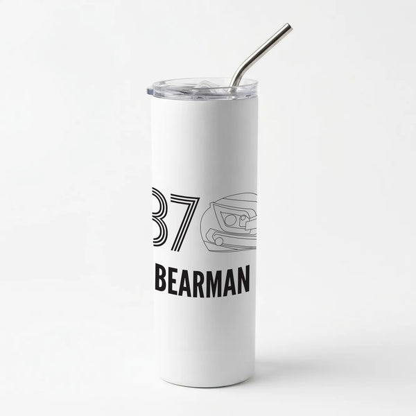 Bearman Helmet 2026 Skinny Tumbler