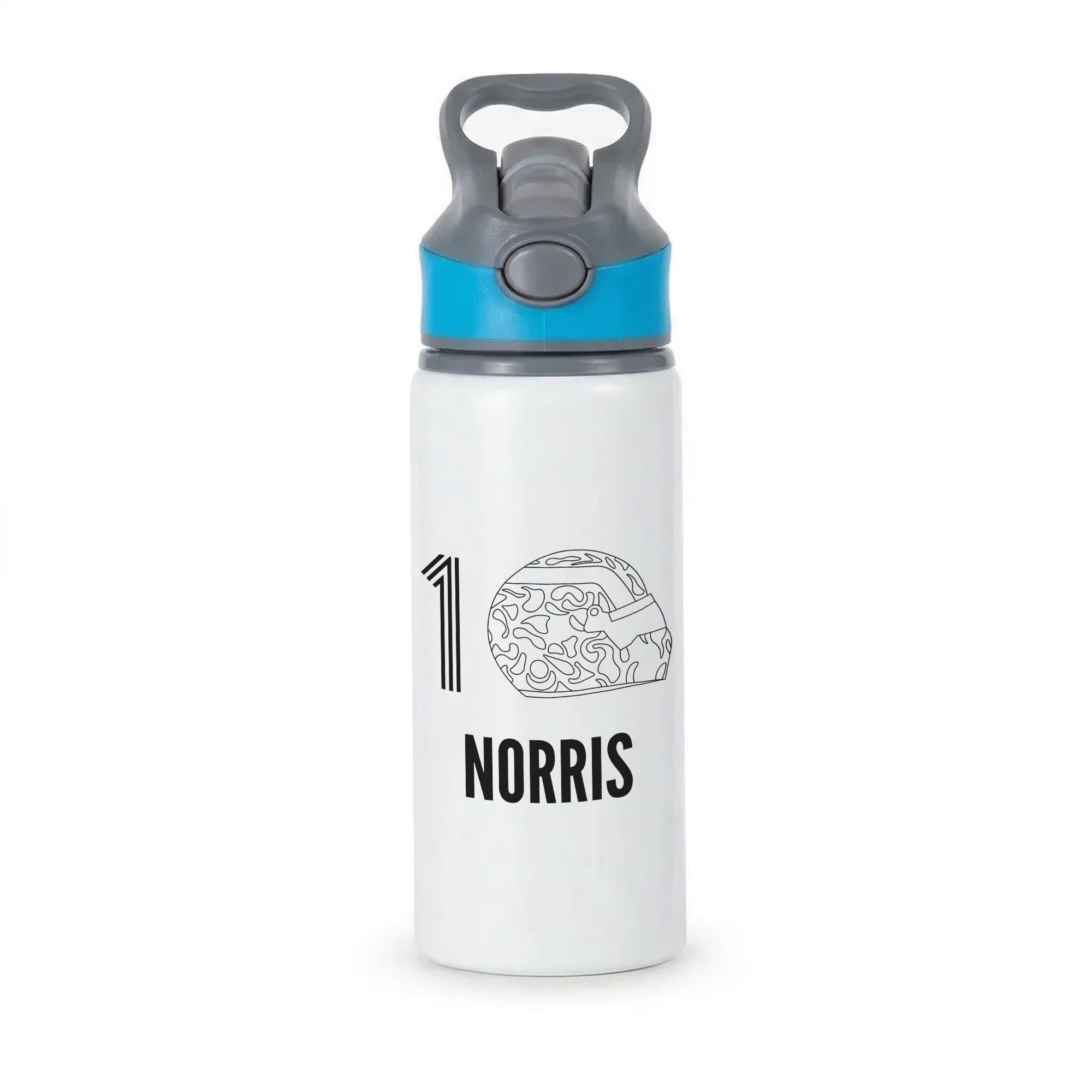 Norris Helmet 2026 Active Water Bottle - Blue