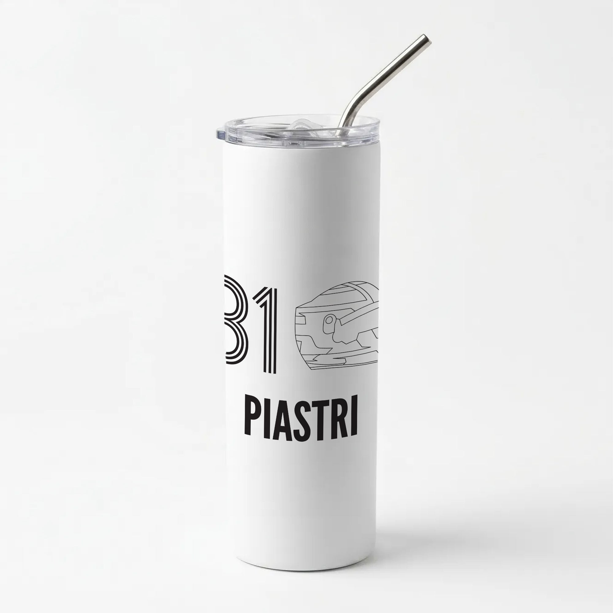 Piastri Helmet 2026 Skinny Tumbler
