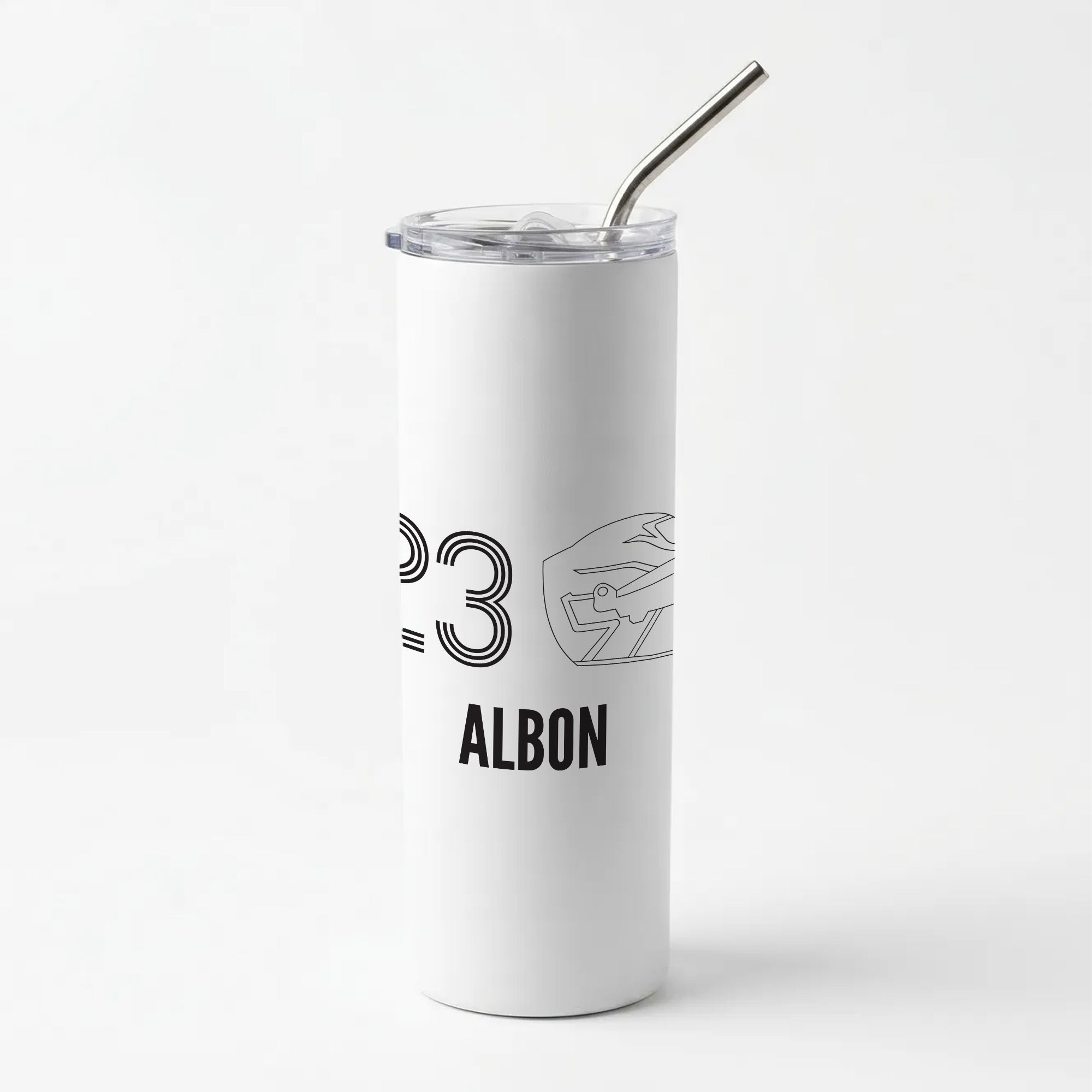 Albon Helmet 2026 Skinny Tumbler