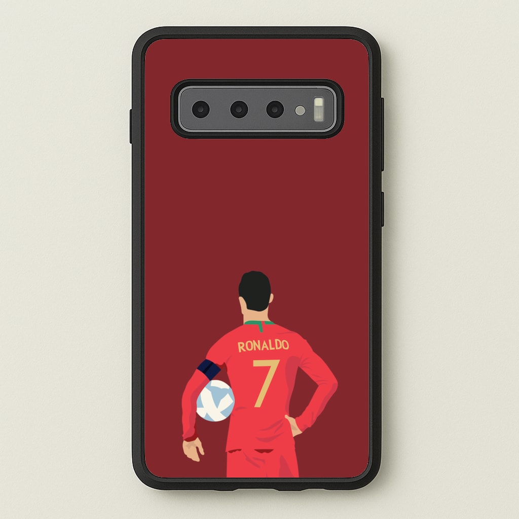Ronaldo - Football - Football Phone Case for Galaxy S10 Plus
