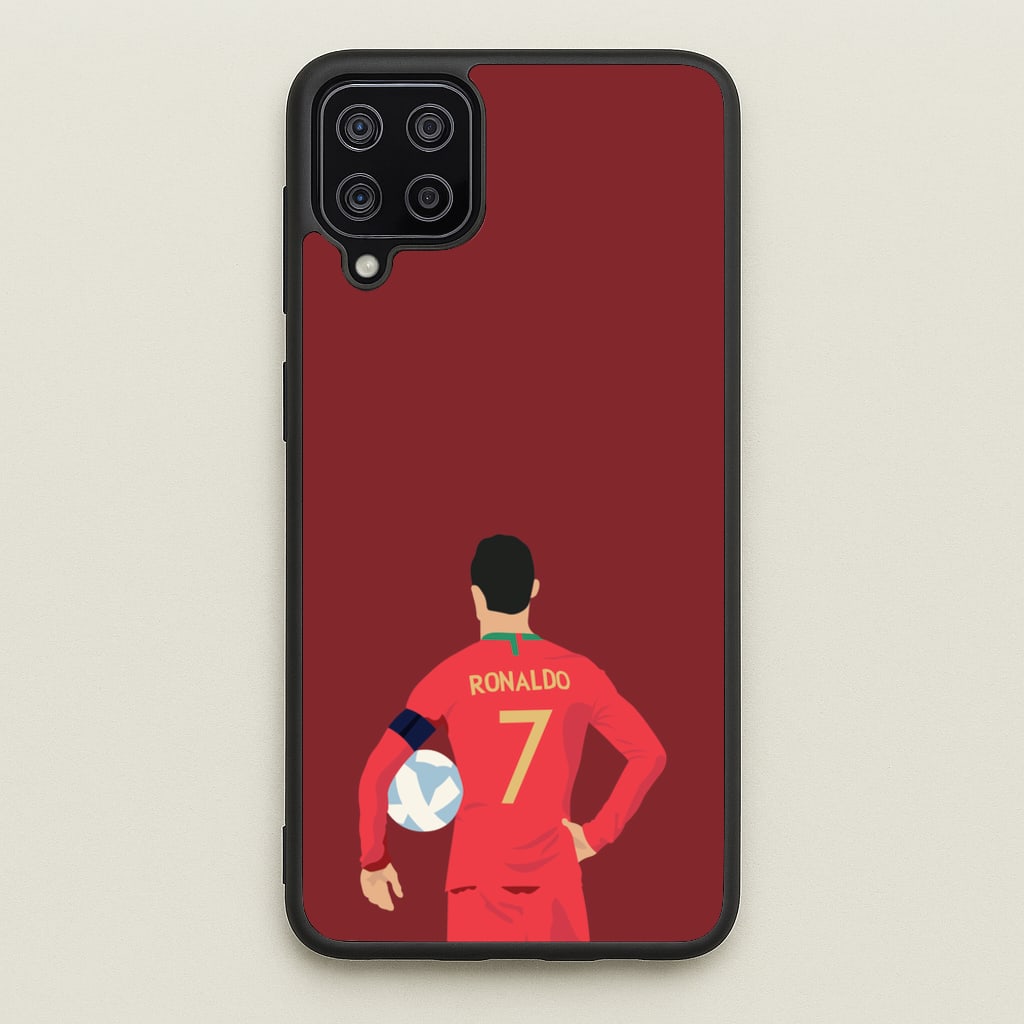 Ronaldo - Football - Football Phone Case for Galaxy A12