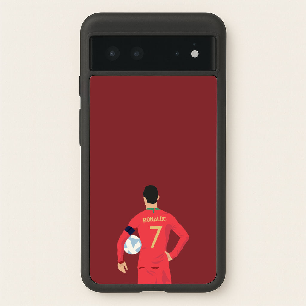 Ronaldo - Football - Football Phone Case for Google Pixel 6