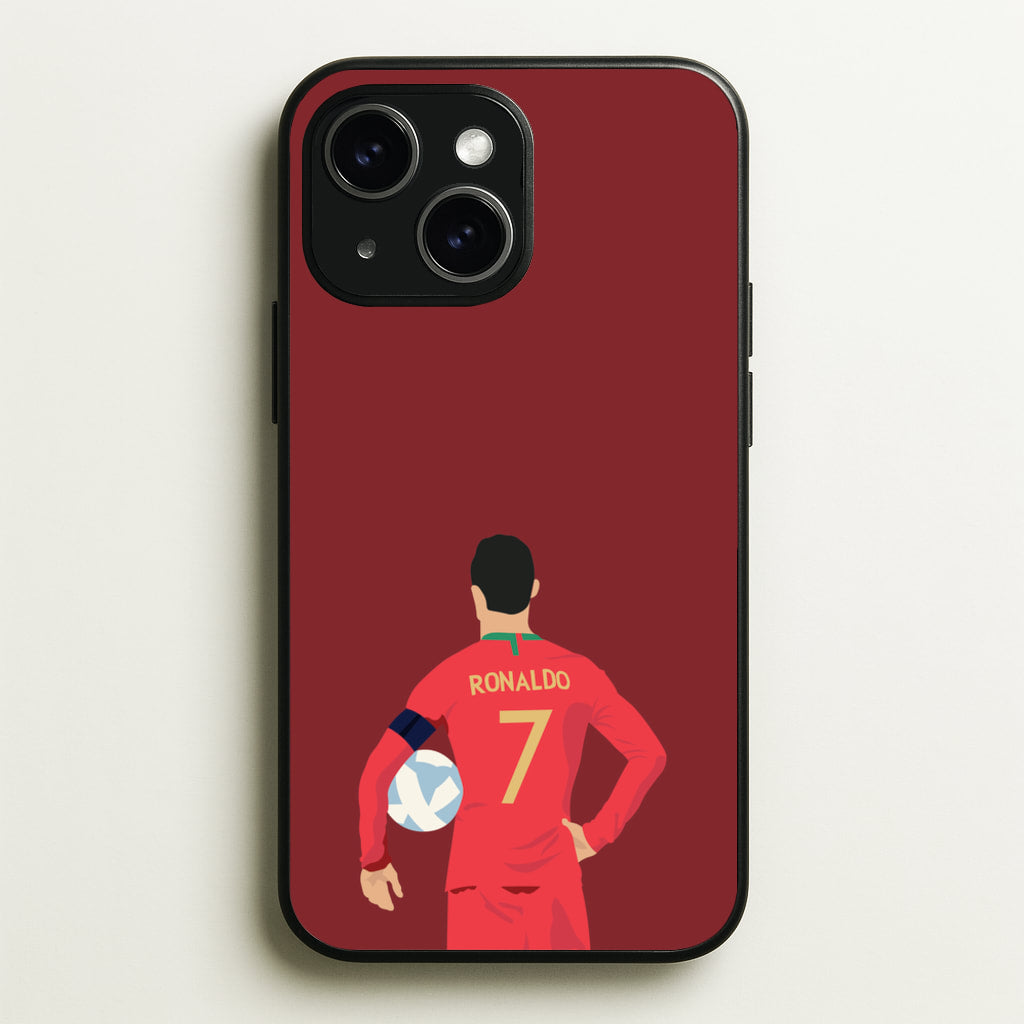 Ronaldo - Football - Football Phone Case for iPhone 15